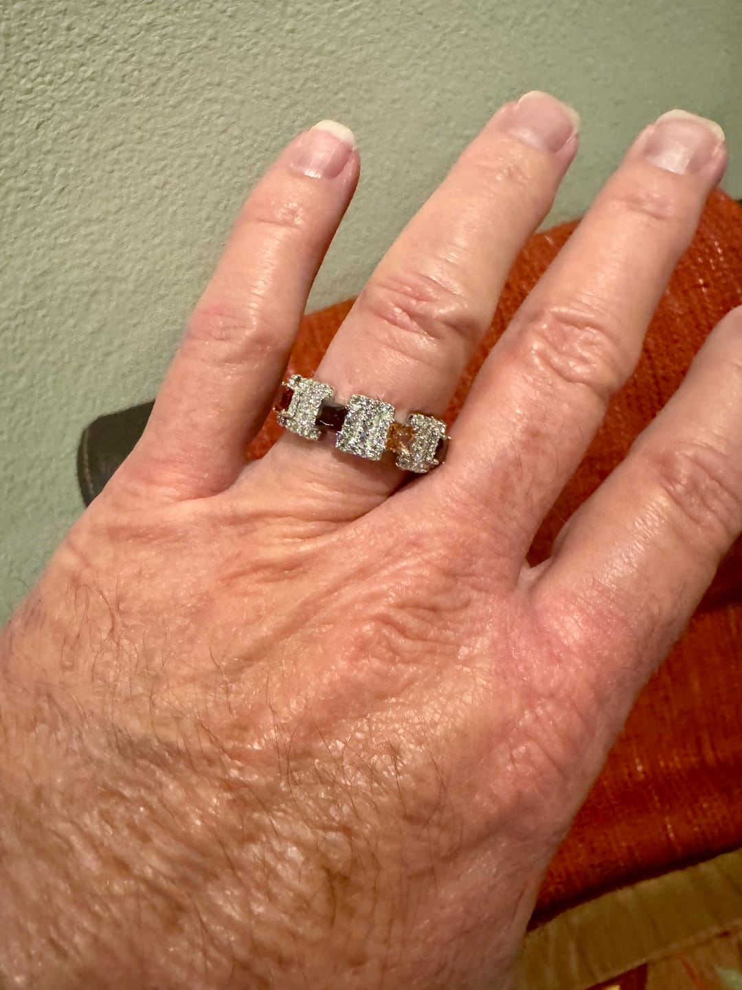 Customer photo review of Océan Rouge Ring