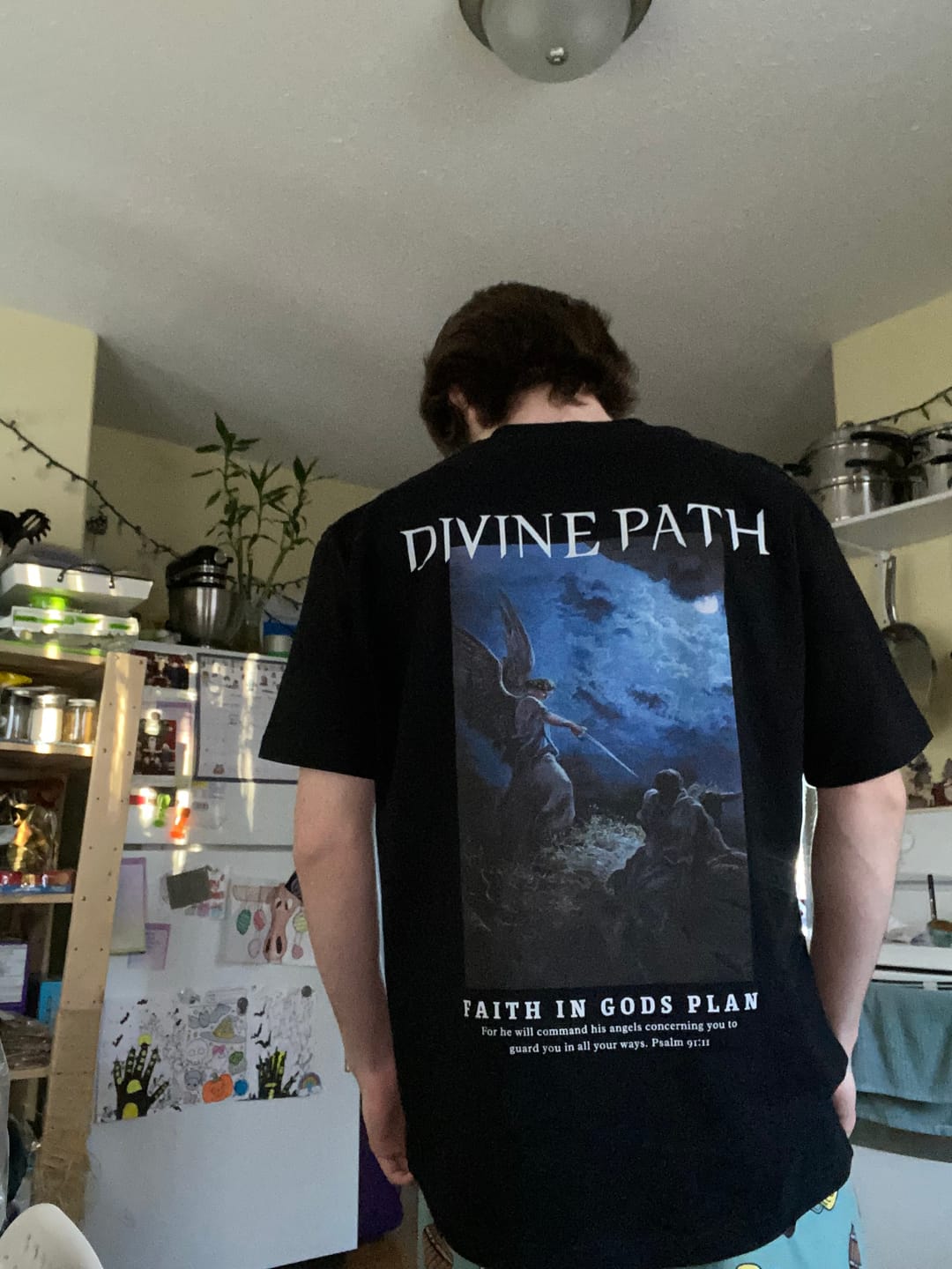 Customer photo review of Divine Path Shirt - Black