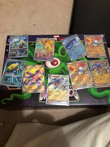 Customer photo review of Pokemon Heat Wave Arena Korean Booster Box with promo