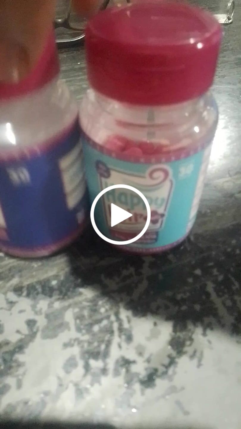 Customer video review of Happy Hair 6 Potes + 6 Potes Grátis + 2 Colágenos + 1 Happy Calm (Total 15 Potes)