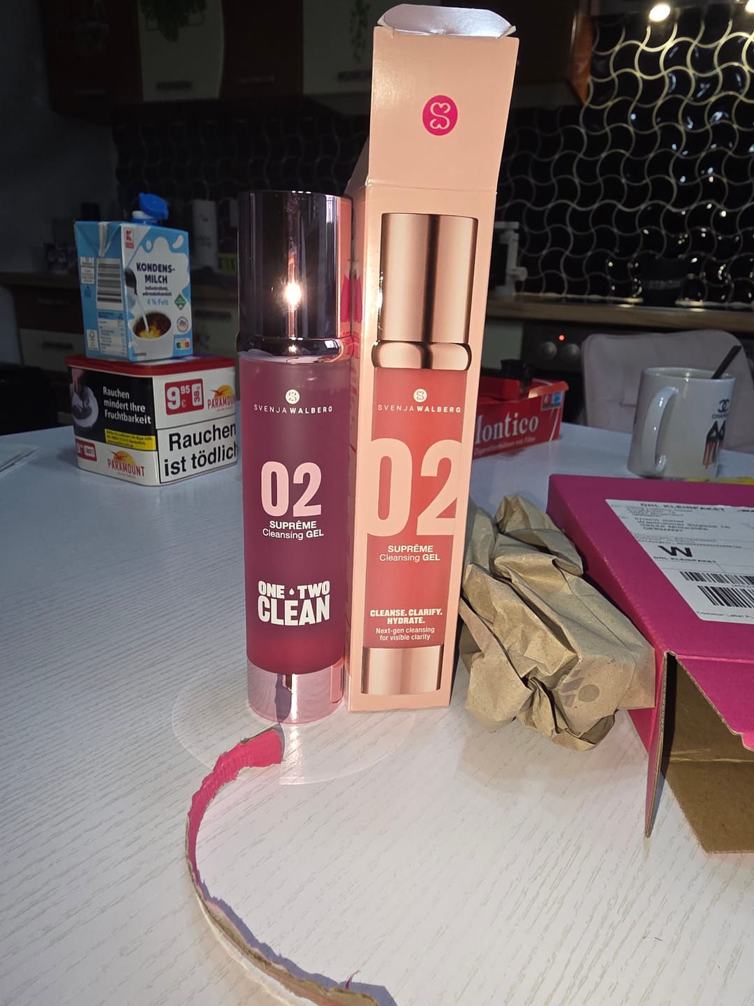 Customer photo review of Suprême Cleansing GEL
