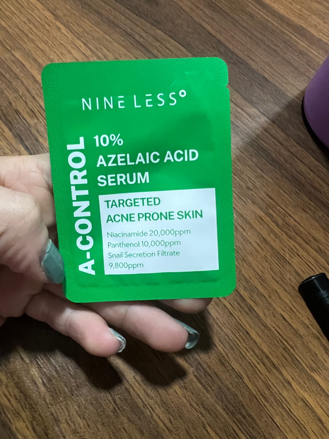 Customer photo review of A-Control Azelaic Acid Serum 2ml