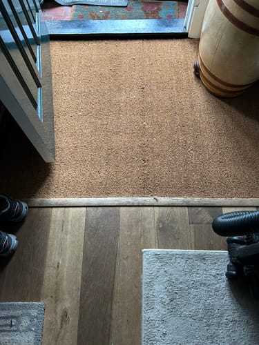 Customer photo review of Custom Size 17mm Coir Matting