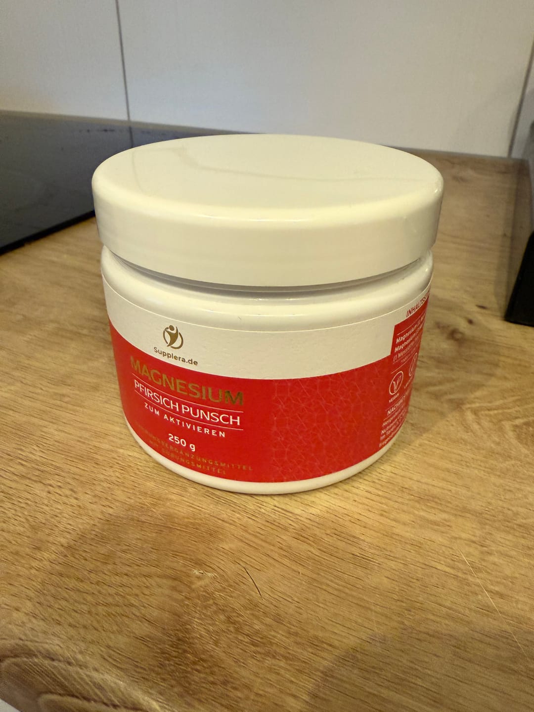 Customer photo review of Ionisches Magnesium Pfirsich Punsch