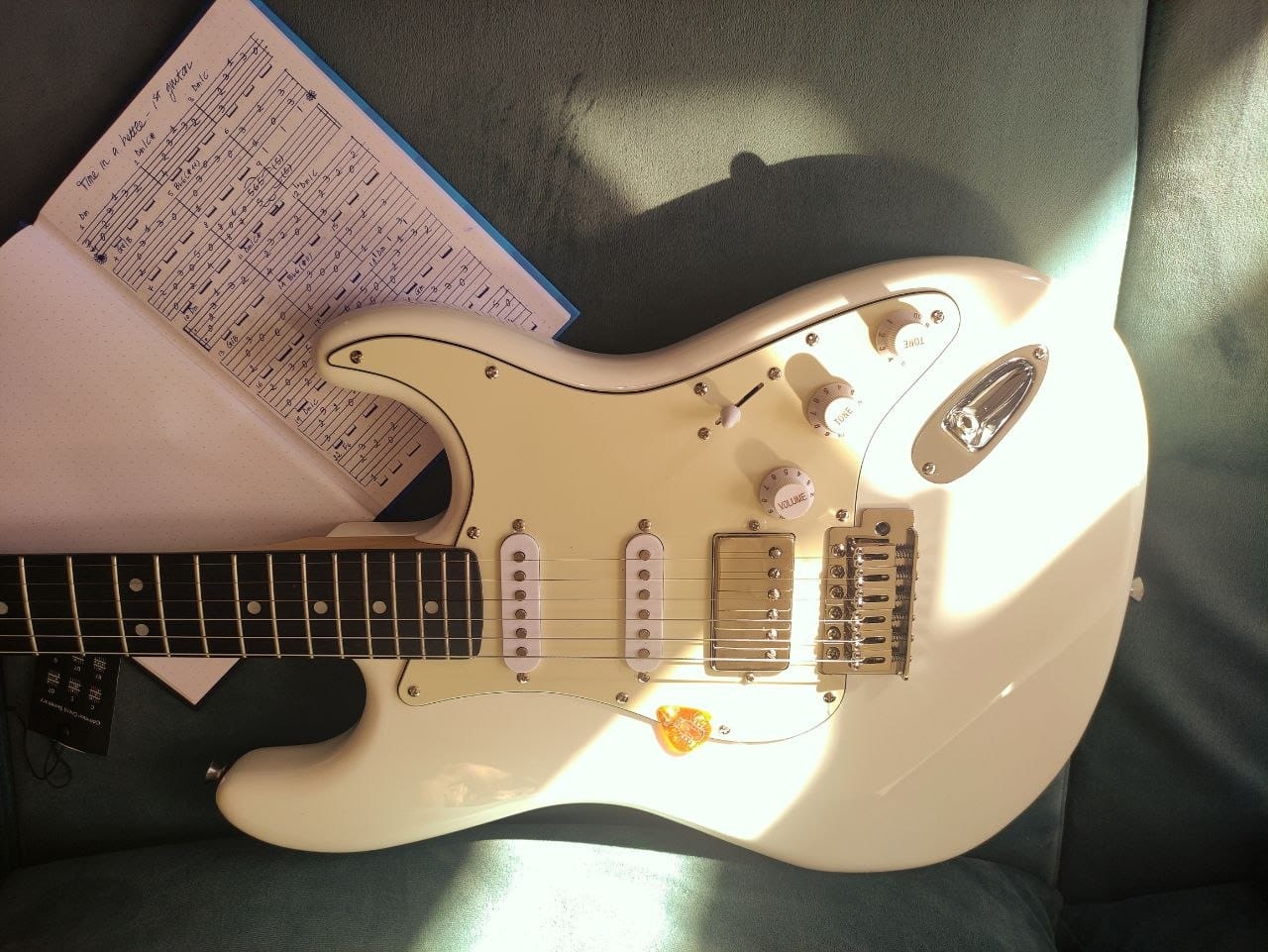 Customer photo review of Donner DST-152 Guitare Électrique avec Ampli et Housse