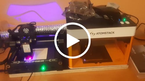 Customer video review of AtomStack P1 Laser Engraver