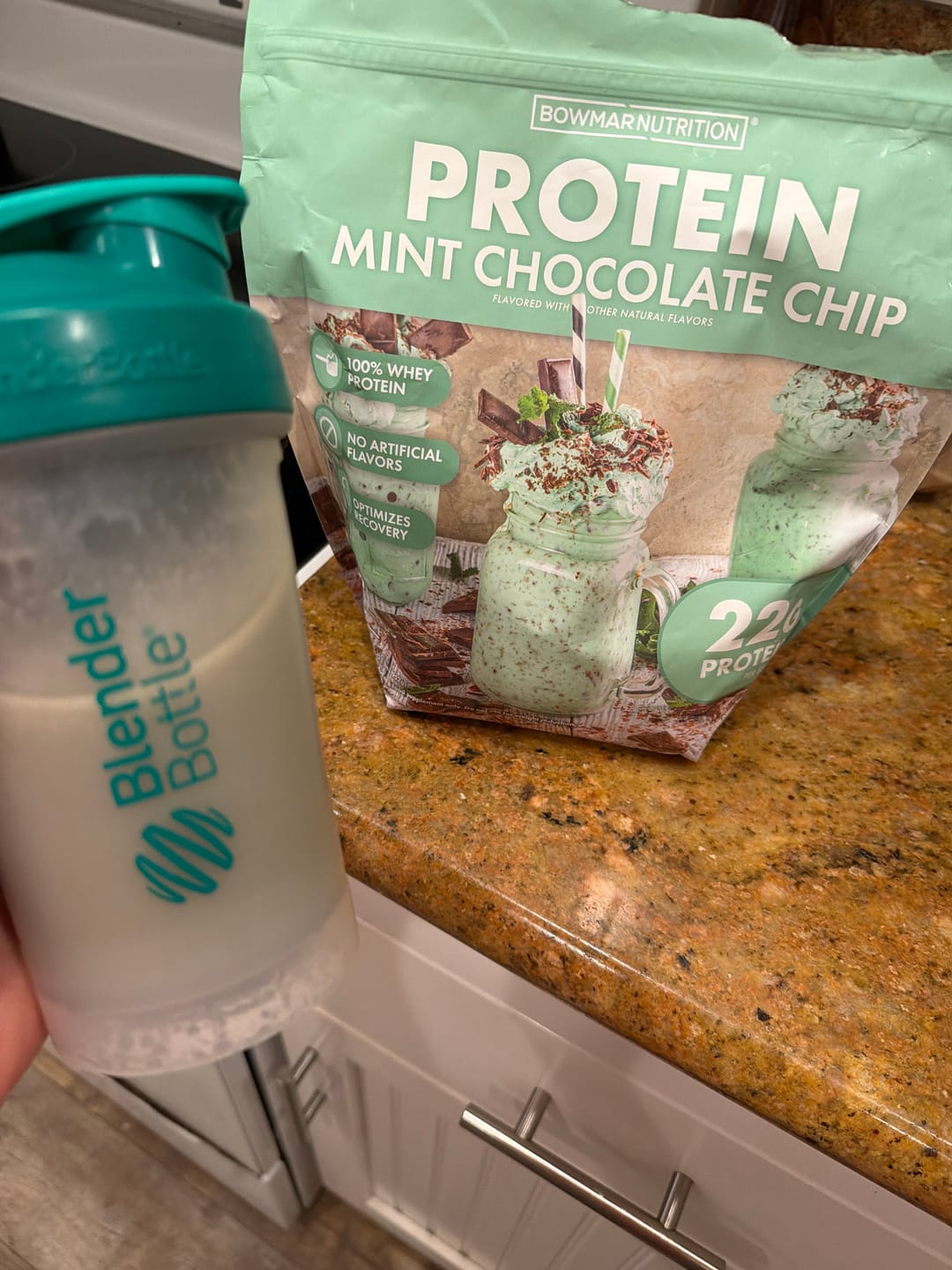 Customer photo review of Whey Protein
