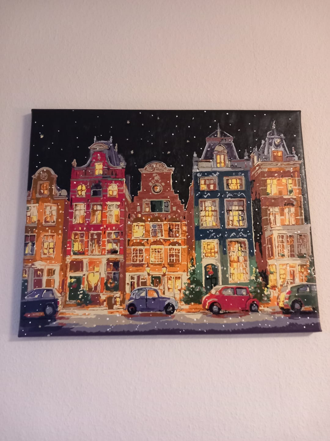 Customer photo review of Malen nach Zahlen - Heiligabend in Amsterdam