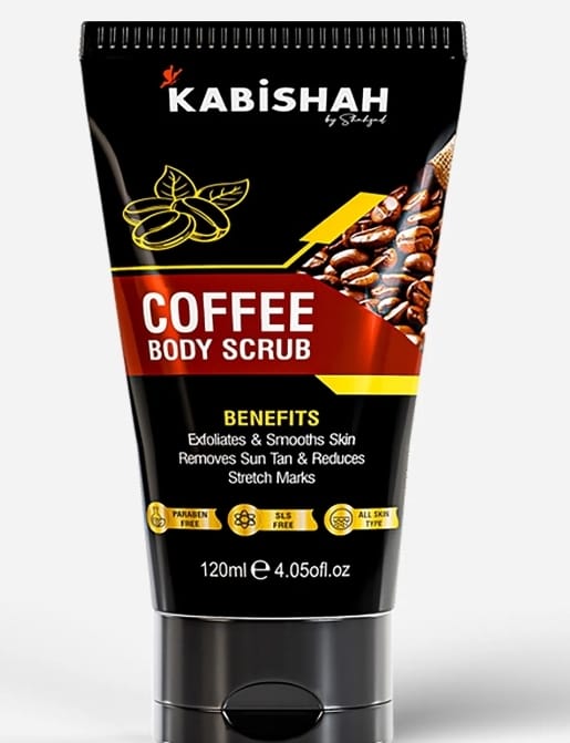 Customer photo review of Coffee Body Scrub - Exfoliates, Removes Tan & Reduces Stretch Marks