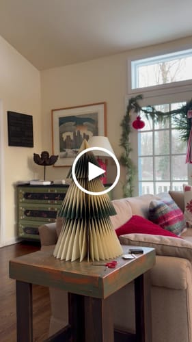 Customer video review of Peppermint & Pine Wreath Ribbon