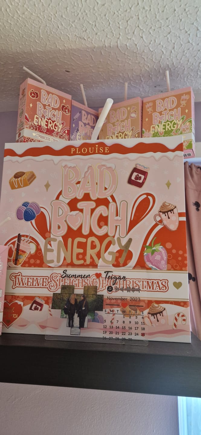 Customer photo review of 12 Sleighs Of Christmas Bad Bitch Skincare Advent Calendar 2025