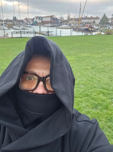 Customer photo review of HJK Exclusive Double Panel Hooded Jacket