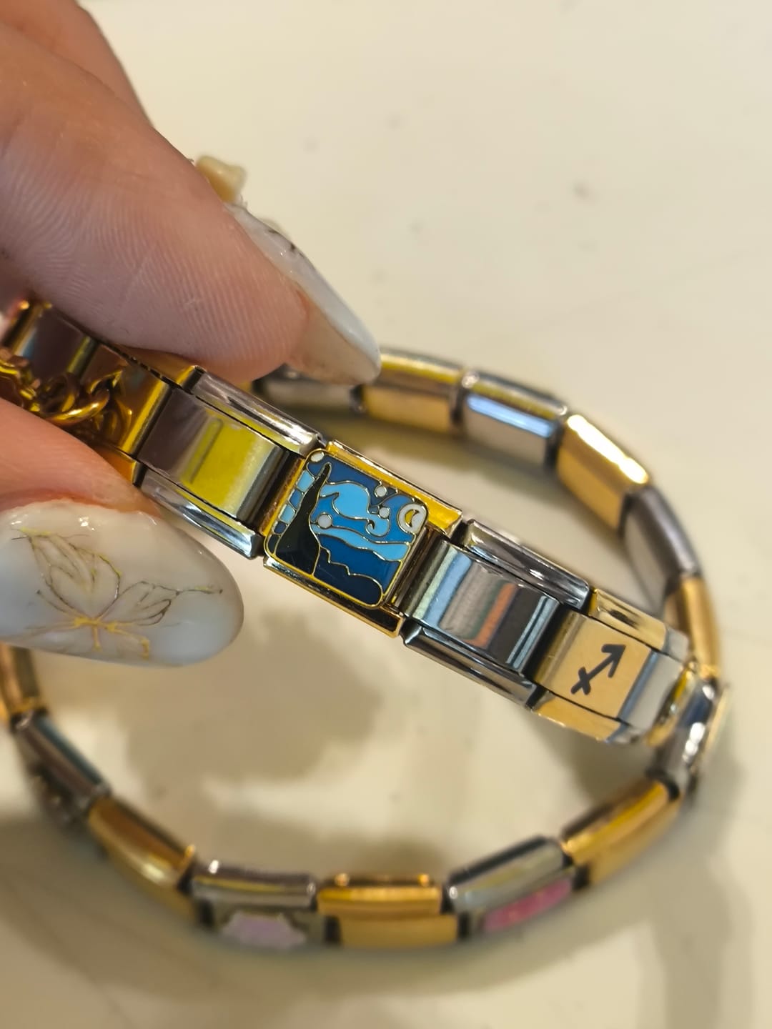 Customer photo review of Charm La Noche Estrellada