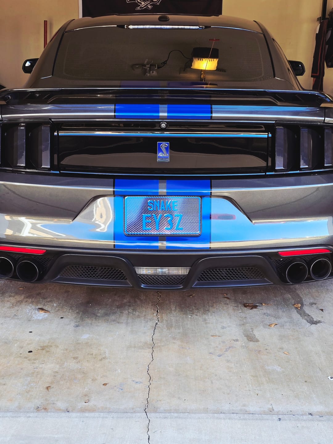 Customer photo review of Custom Japanese License Plate - Vanity & Magnetic Cover