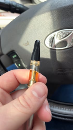 Customer photo review of 3pc Flavor Pack of 1 Gram THCA Blend Vape Cartridge