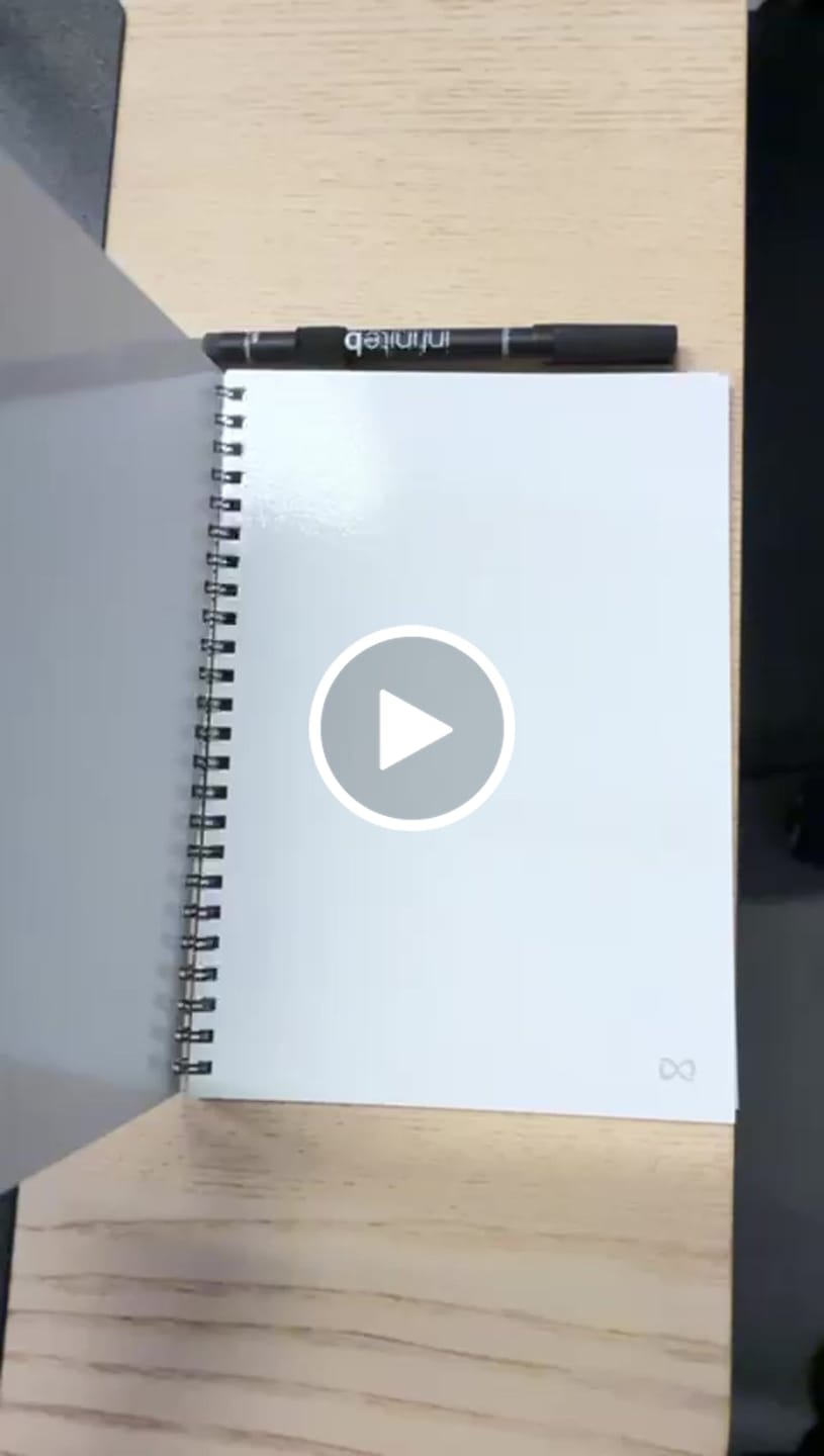Customer video review of Infinitebook Plain A5 Black