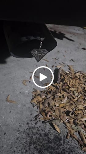 Customer video review of DIAMOND KEYCHAIN