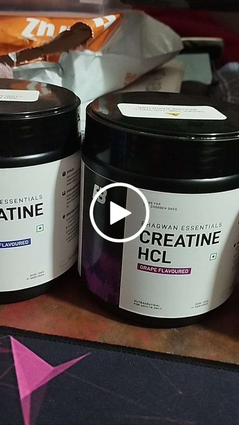 Customer video review of Creatine HCL  | 100% Pure (Limited Edition)