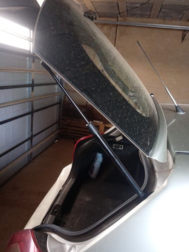 Customer photo review of Gaslift Strut Boot Toyota Runx 2003-2007 Allex 2002-2007 (TTL8000T)