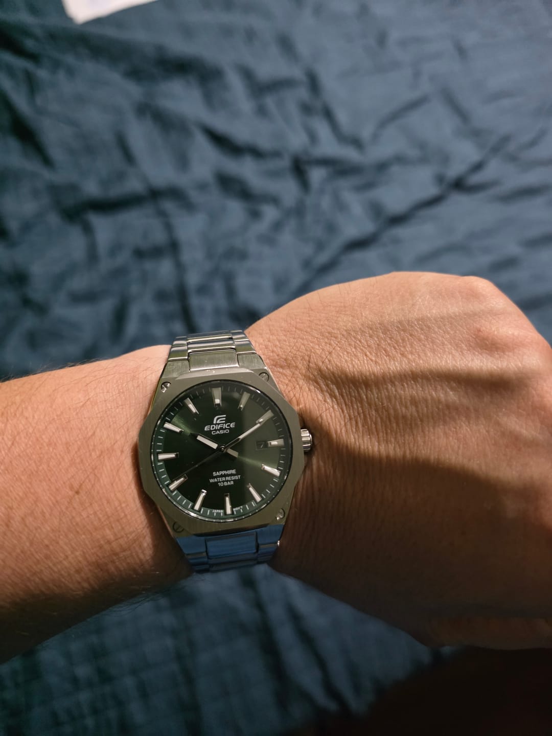 Customer photo review of Reloj Casio Edifice EFR-S108DJ-3AJF "Casioak" Metálico Sapphire JDM