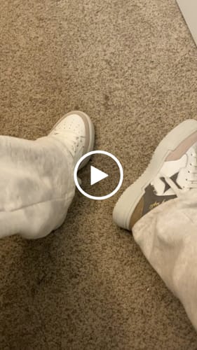 Customer video review of 2 Corinthians 5:7 Vintage Basketball Sneakers