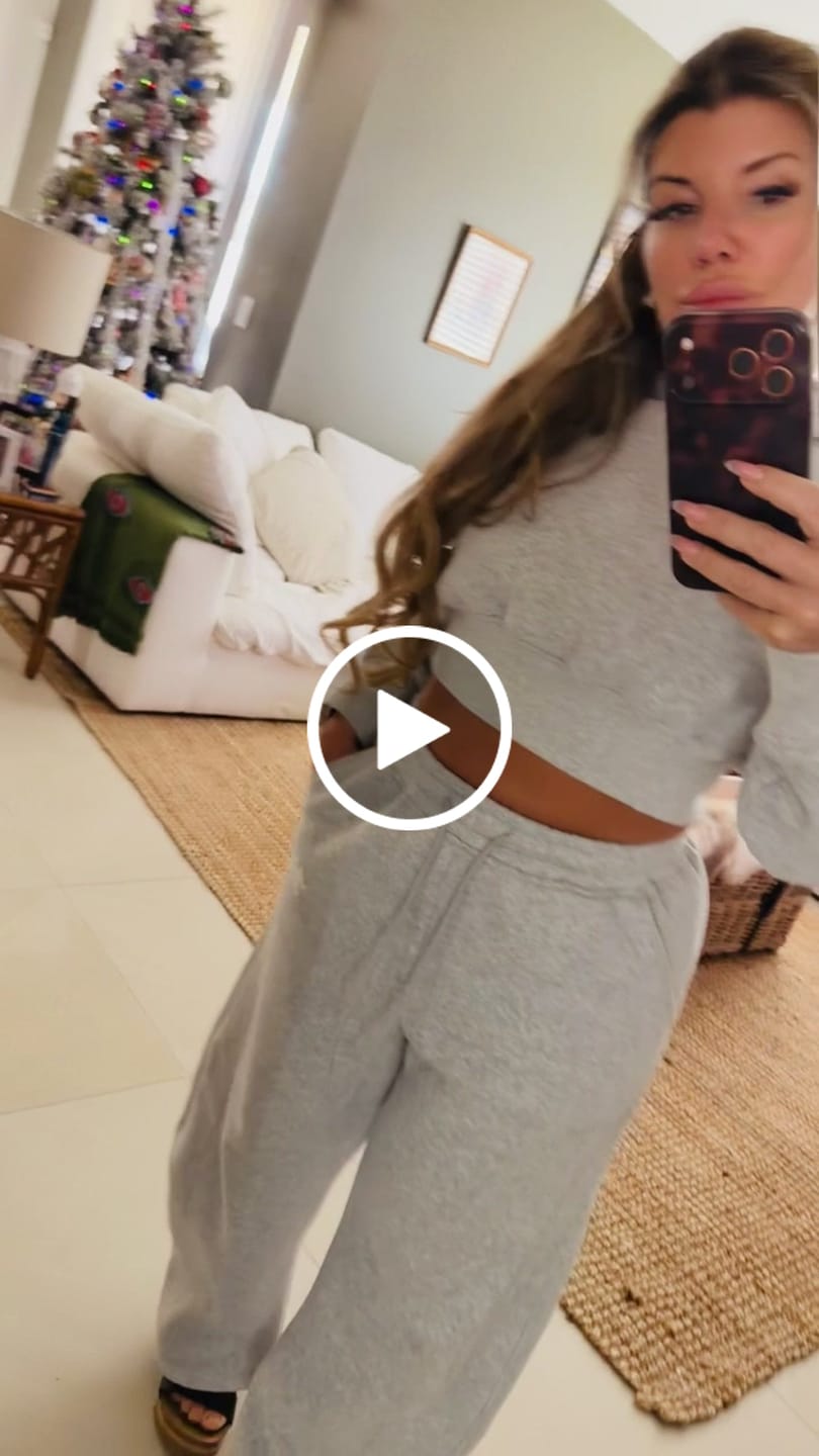 Customer video review of Soufflé Cropped Hoodie Sets