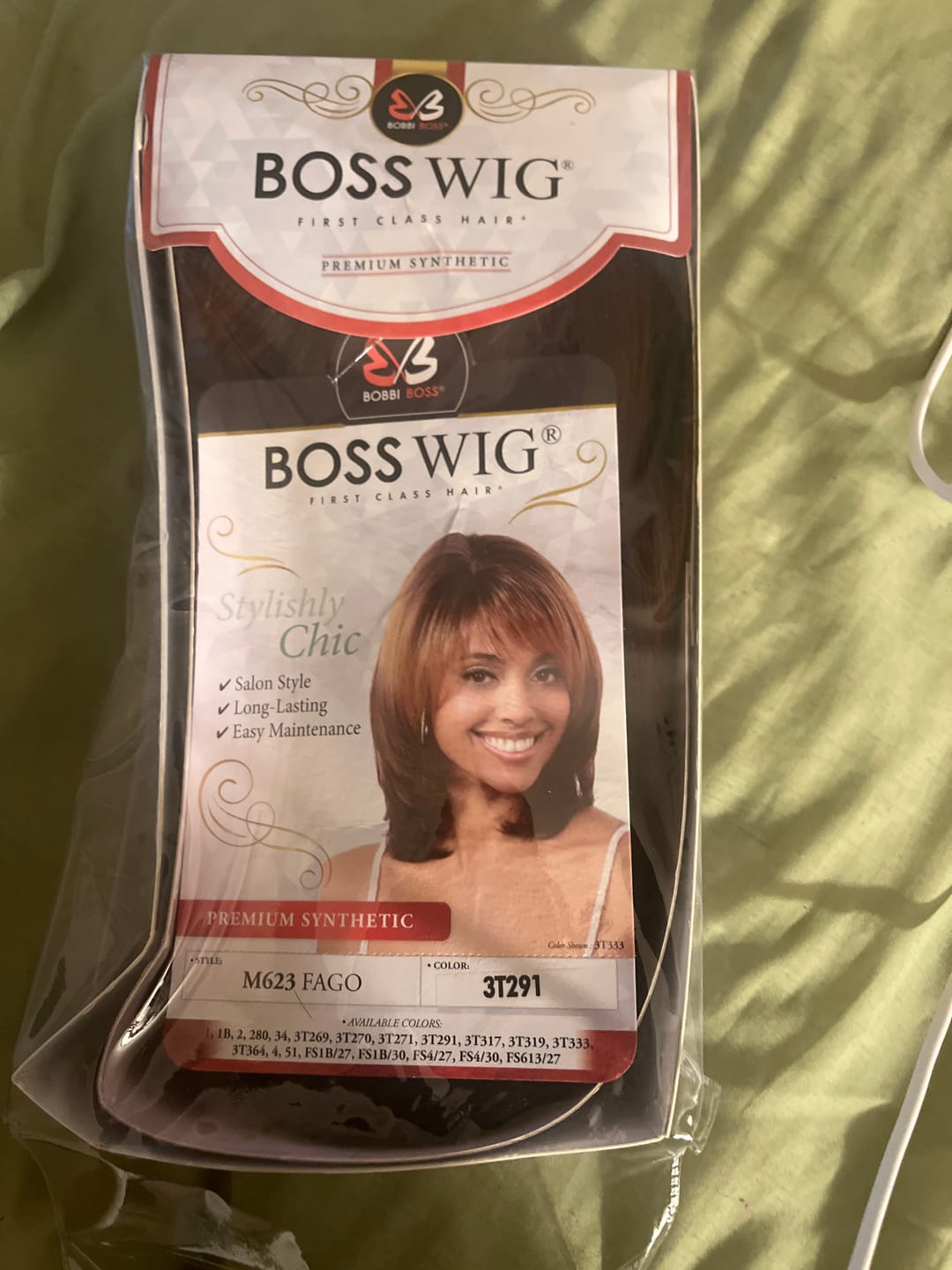 Customer photo review of Bobbi Boss Full Wig - M623 FAGO