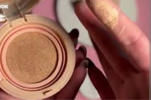 Customer photo review of O.TWO.O VITALITY NEW SKIN CUSHION BB CREAM