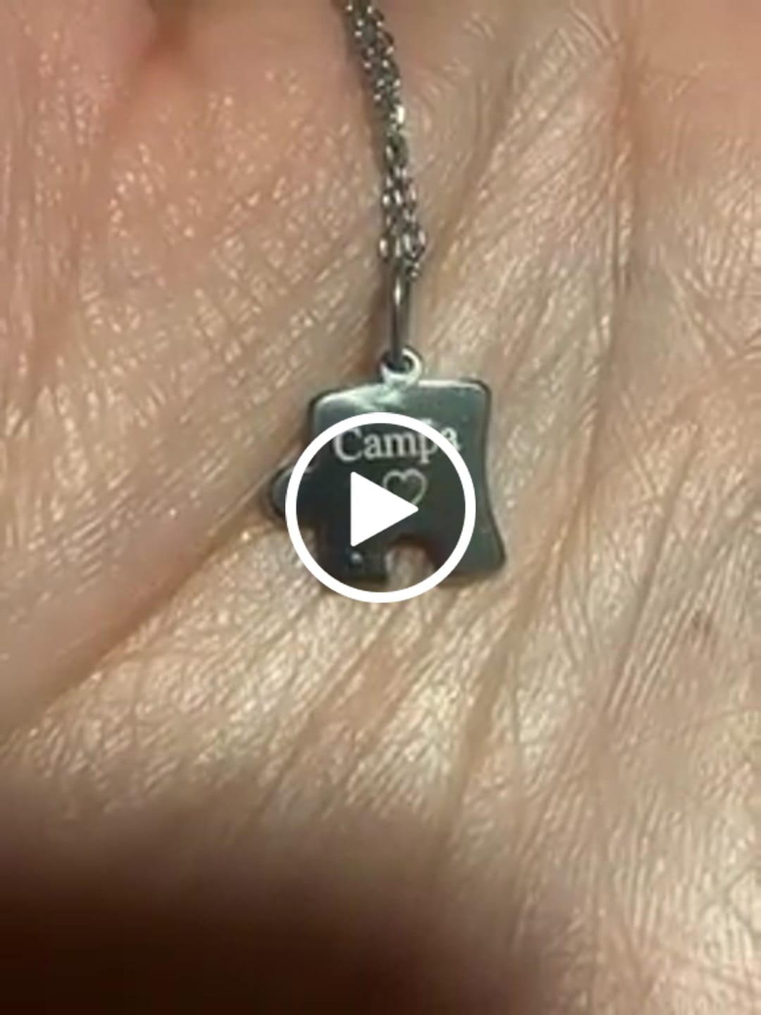 Customer video review of Collar Puzzle - Personalizado
