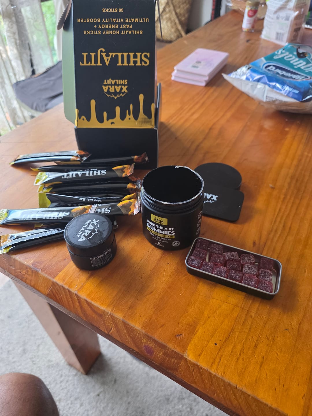 Customer photo review of XARA SHILAJIT® Pure Shilajit Gummies