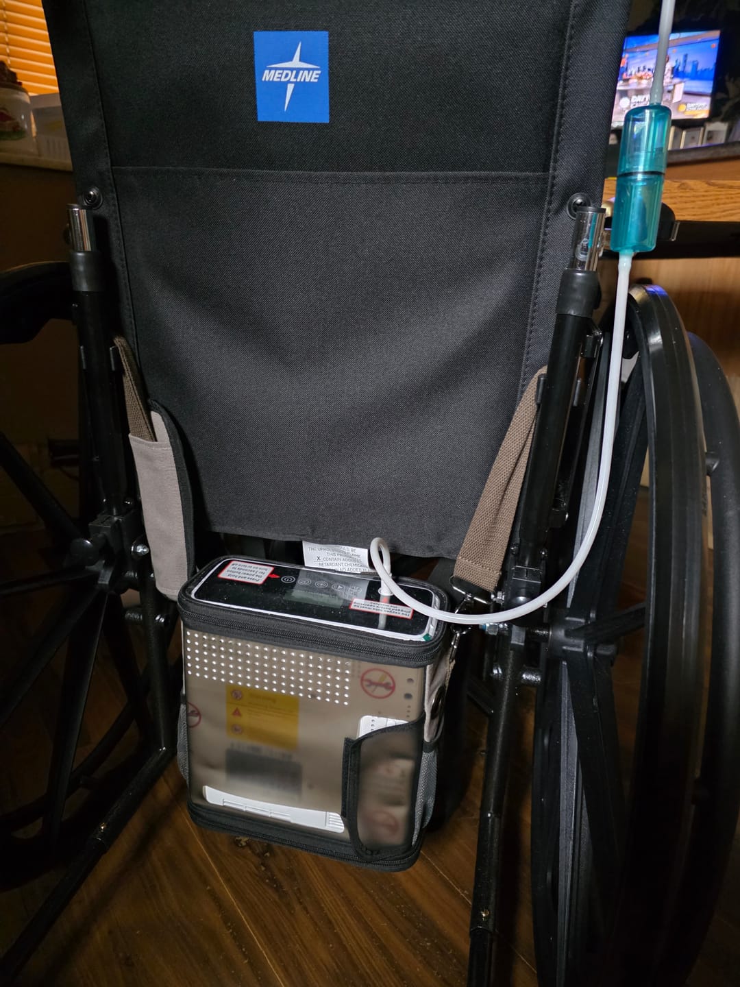 Customer photo review of VARON VP-6 | Continuous Flow Portable Oxygen Concentrator (1-6 settings)