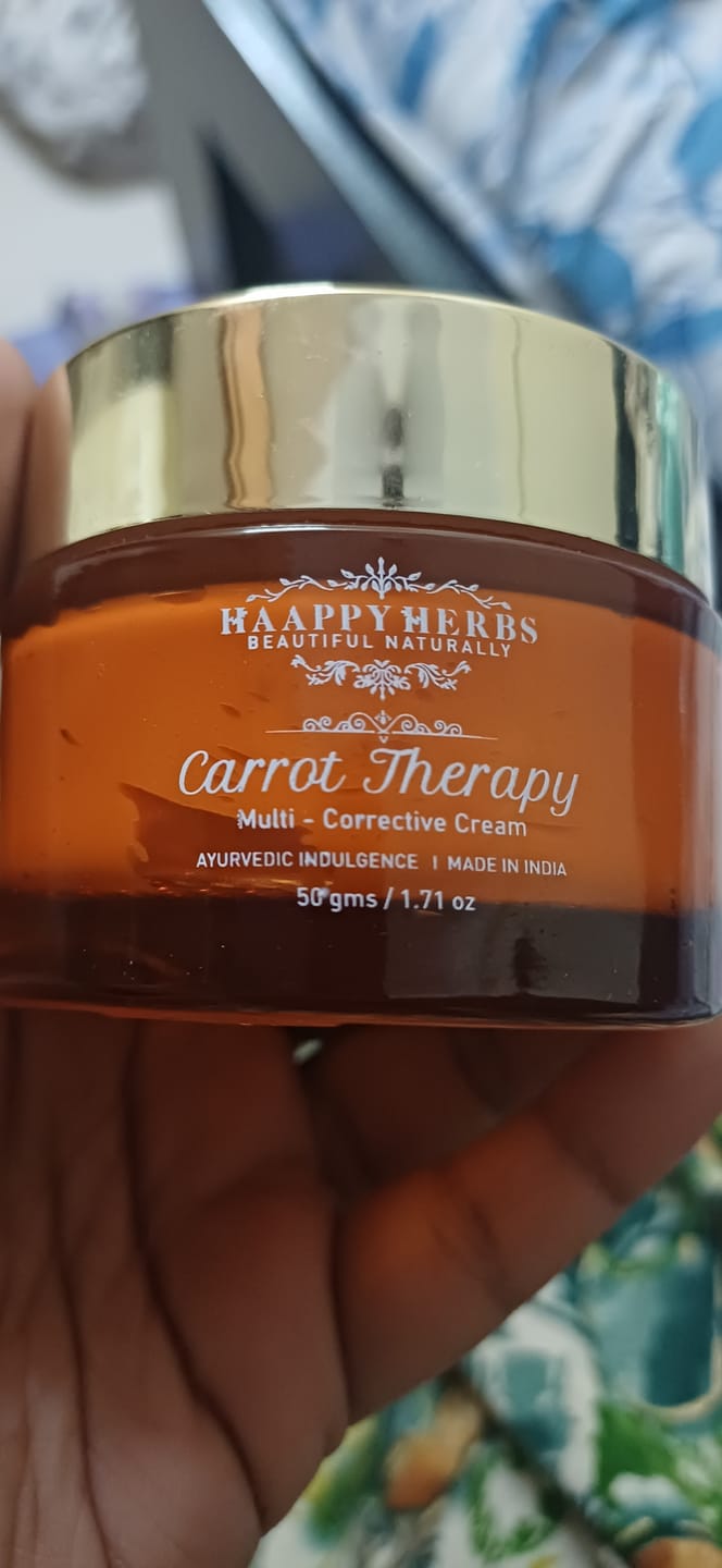 Customer photo review of Carrot Therapy Multi Correct Cream