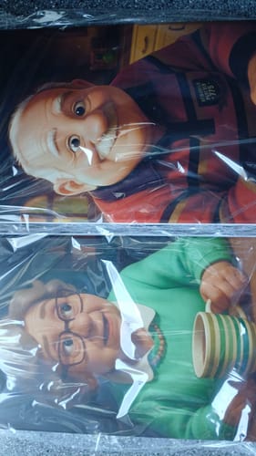 Customer photo review of Dein Haustier als Cartoon - Individuelle Leinwand