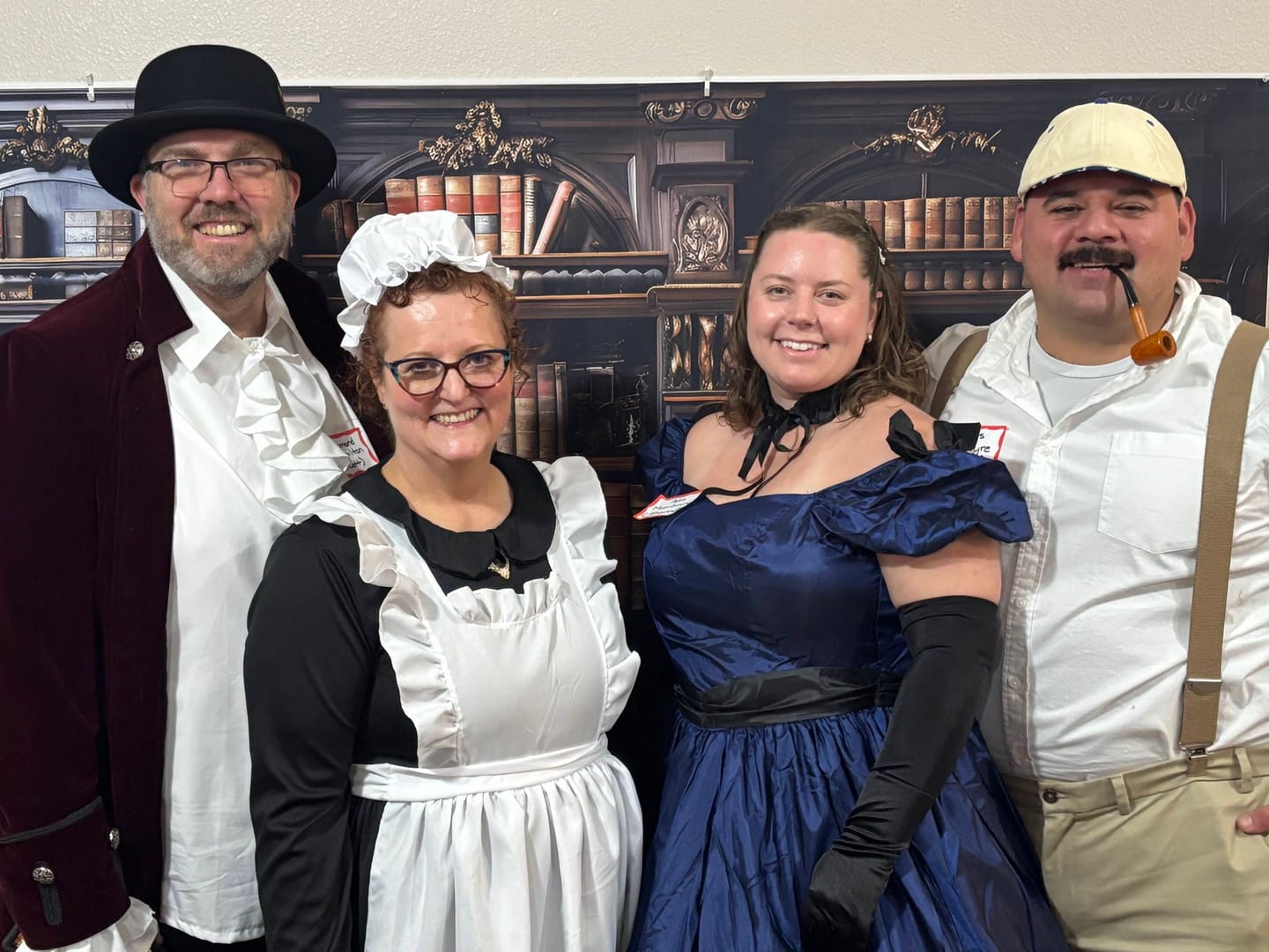 Customer photo review of Sherlock Holmes Murder Mystery Host Your Own Game Kit