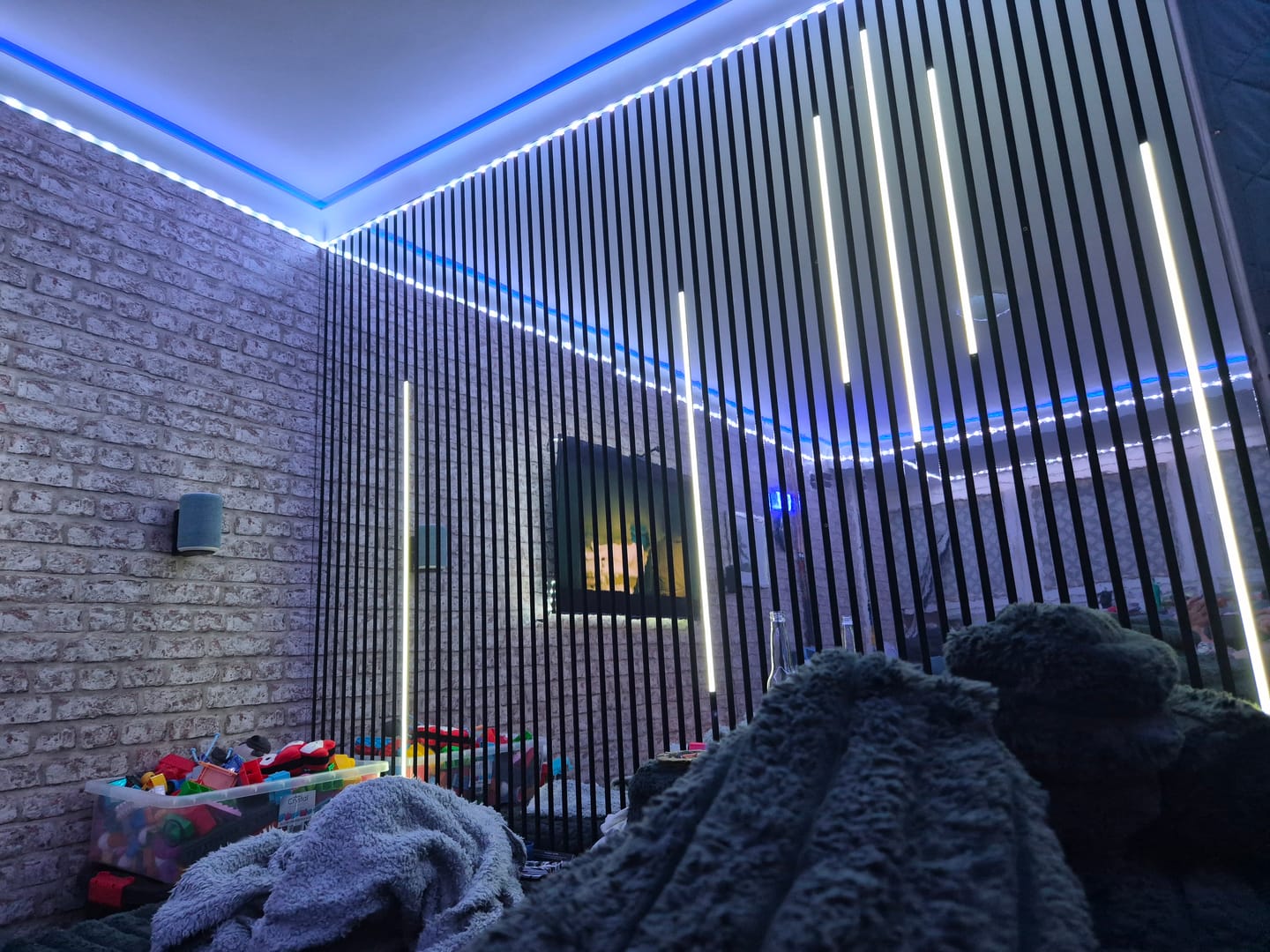 Customer photo review of Wall Panel LED Lighting Strip Kit
