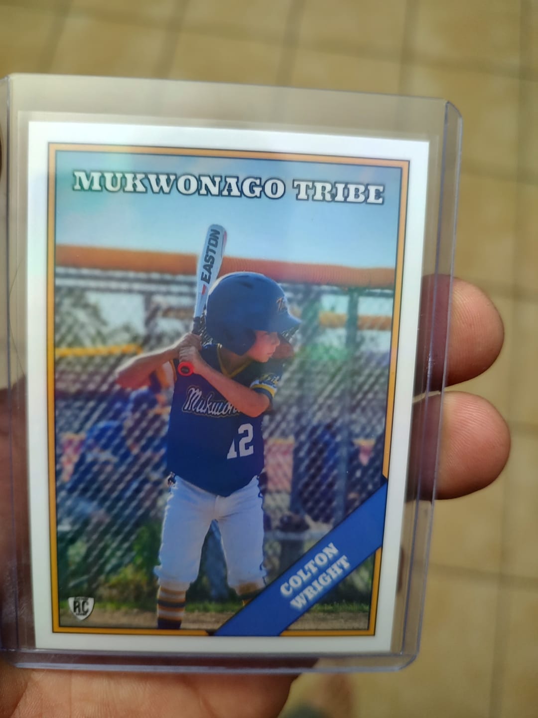 Customer photo review of Custom Card