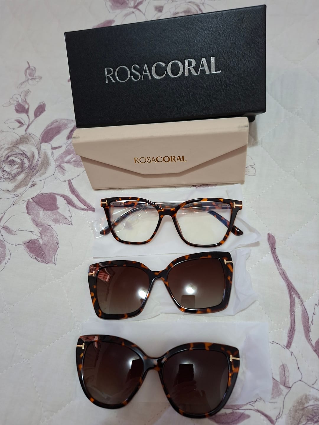 Customer photo review of Óculos Barcelona Clip-On Polarizado 3 em 1