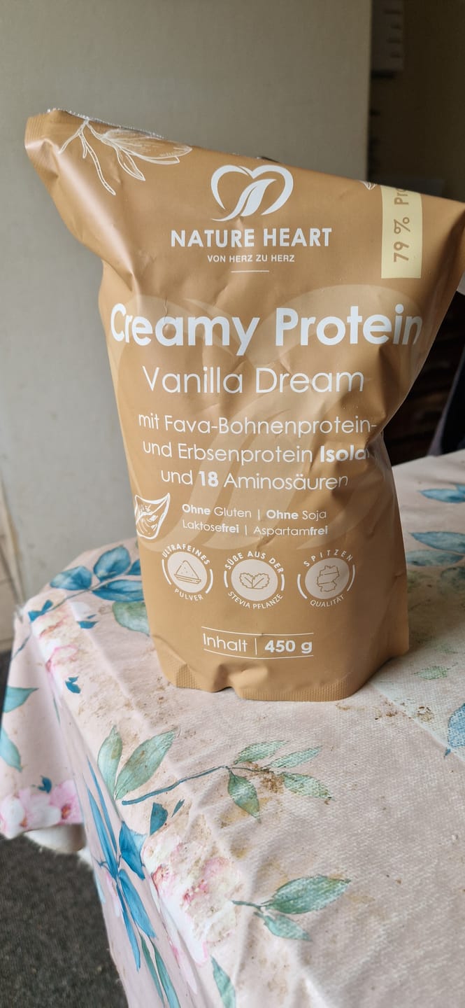 Customer photo review of Creamy Protein Vanilla Dream