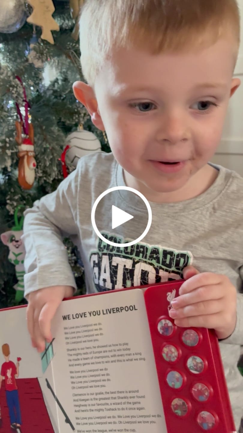 Customer video review of LFC Fan Chants Sound Book