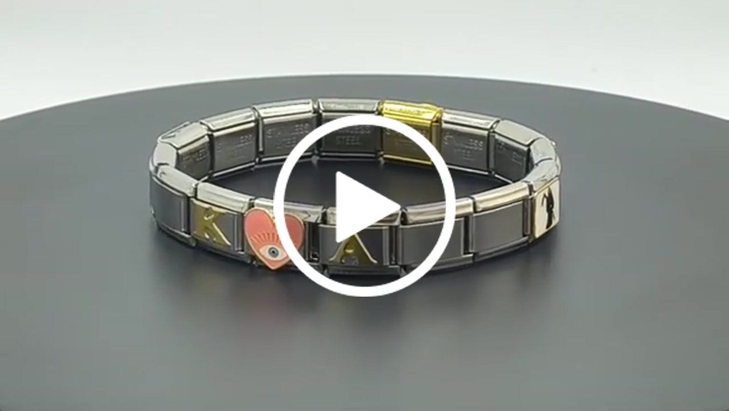Customer video review of Charm Letra K