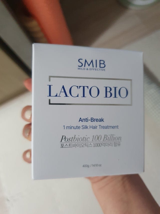 Customer photo review of SMiB Anti-Frizz & Repair Series - LactoBio Hair Mask Treatment