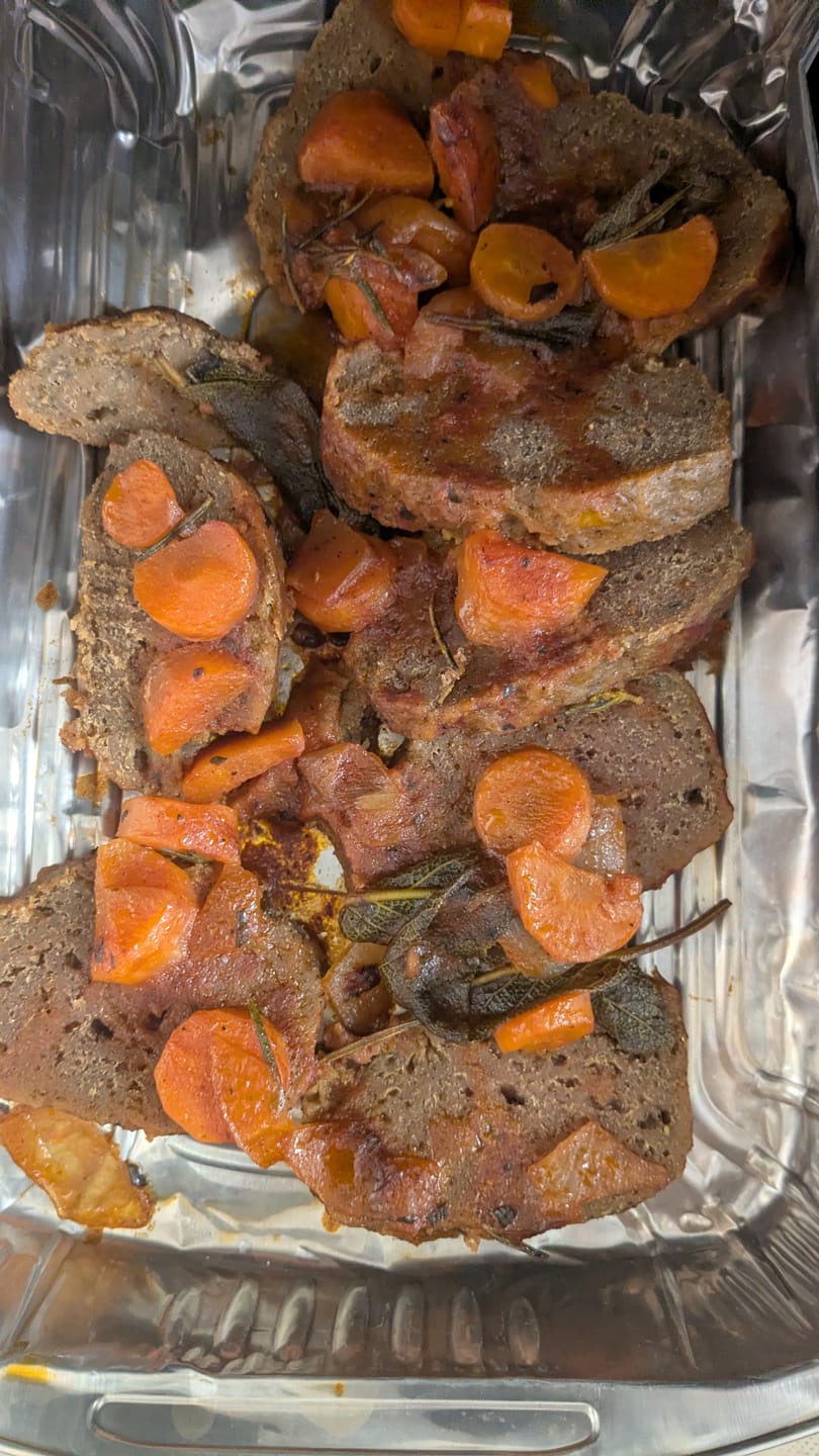 Customer photo review of Arrosto vegetale all'italiana con glutine Bio 750g - Fermaggio®