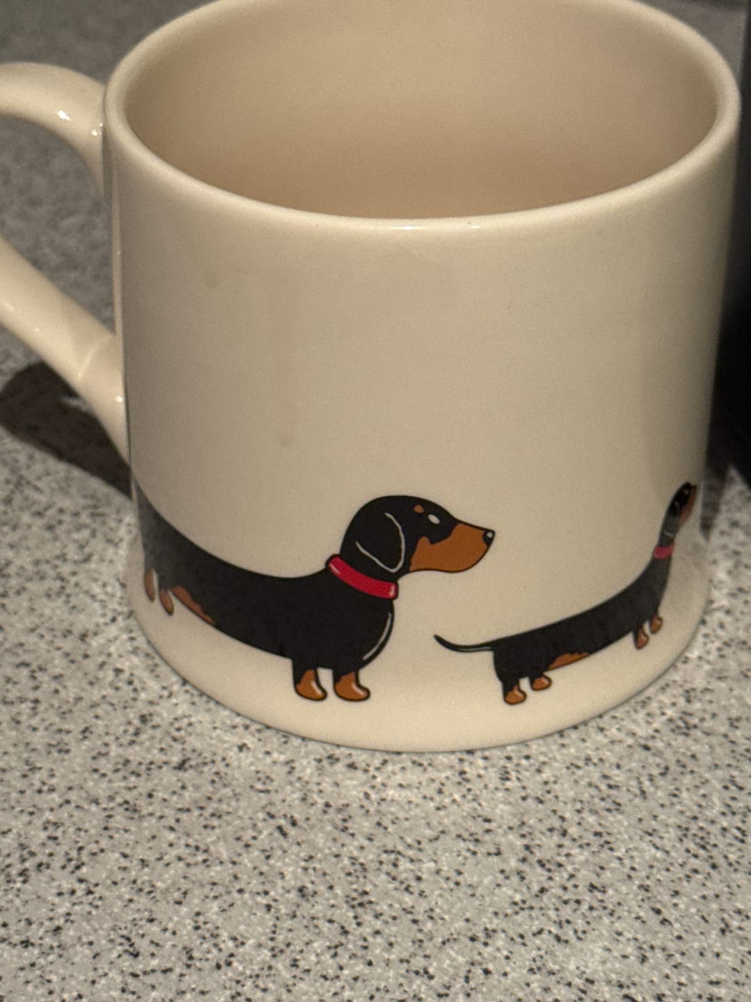 Customer photo review of Hundetasse mit Dackelmotiv