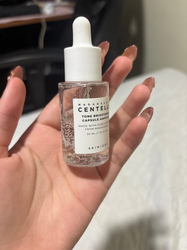 Customer photo review of Tone Brightening Capsule Ampoule