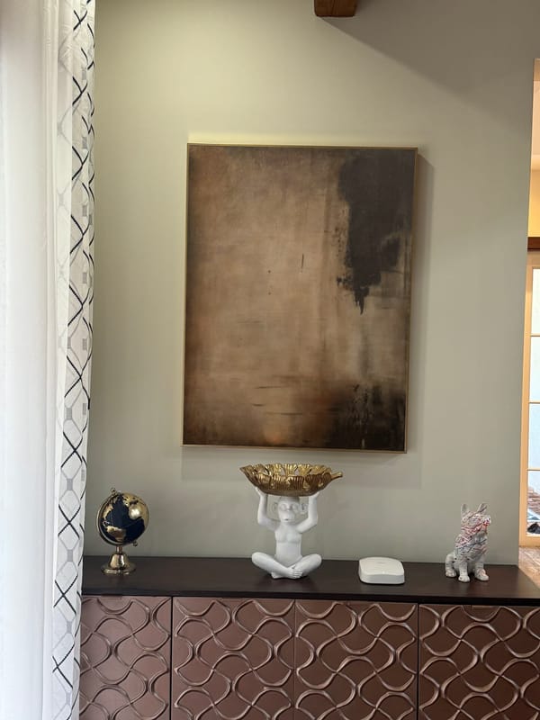 Customer photo review of Abstract Tranquility #WS336