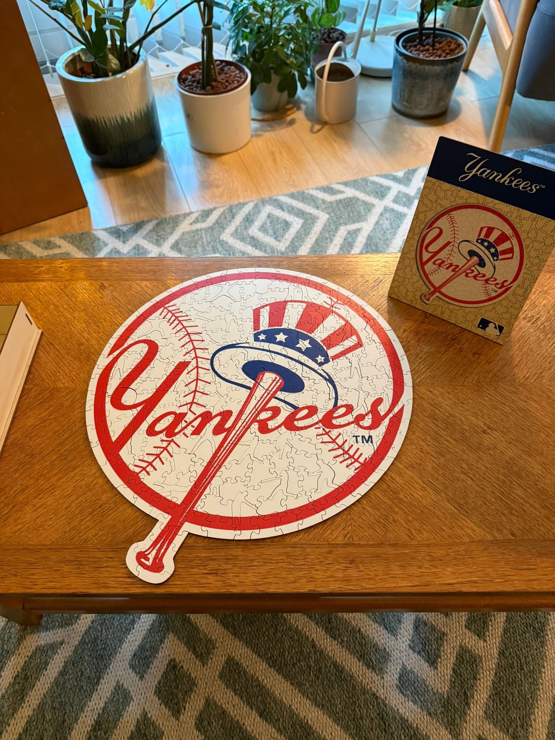 Customer photo review of New York Yankees™ - Wooden Puzzle