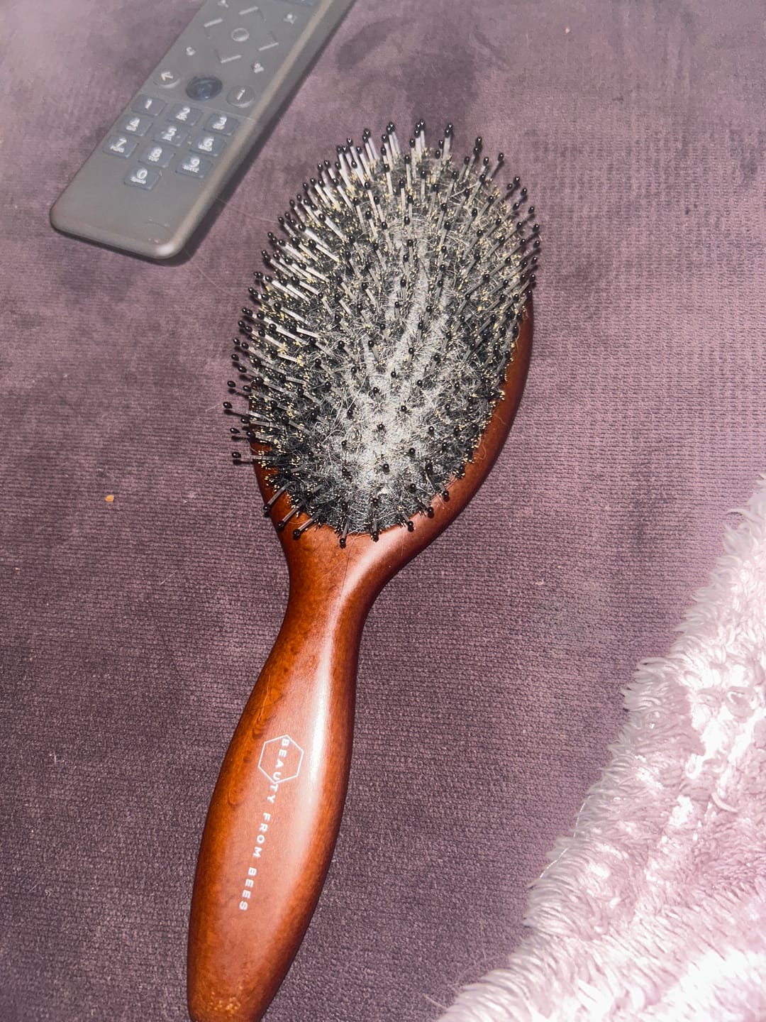 Customer photo review of Detangling Hair Brush