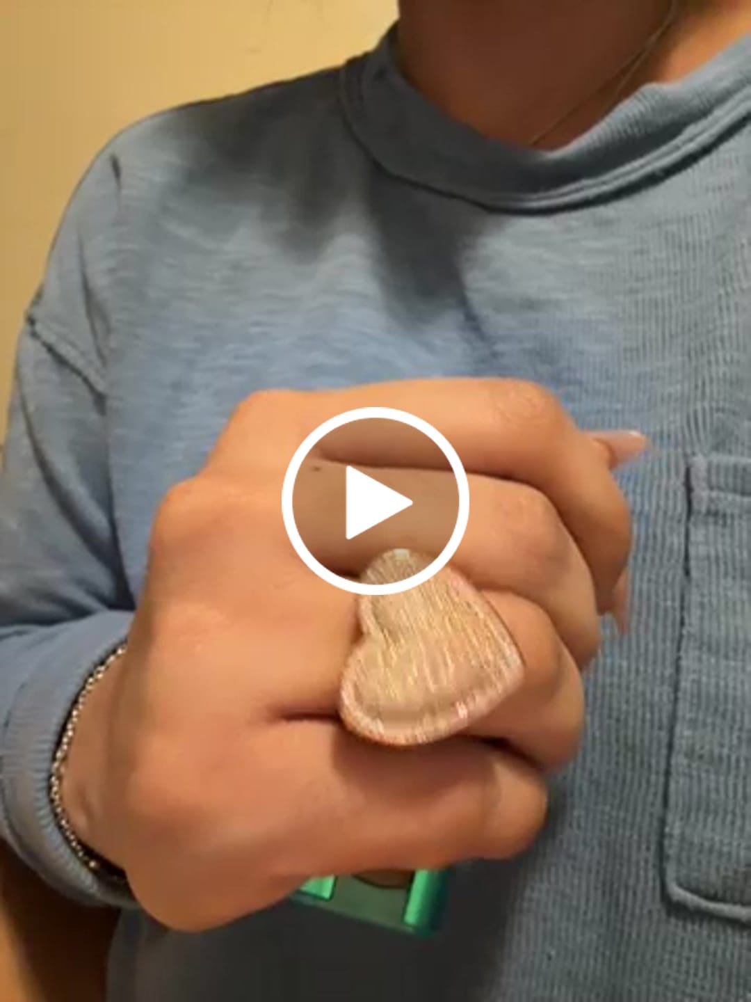Customer video review of Moissanite Heart Ring - Rose Gold - 925 Silver - D Colour - VVS1
