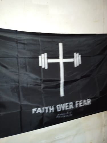 Customer photo review of HolStrength Cross Flag