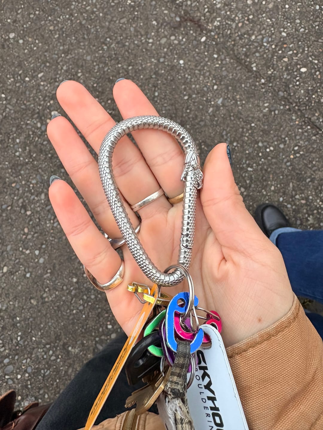 Customer photo review of OROBORUS CARABINER
